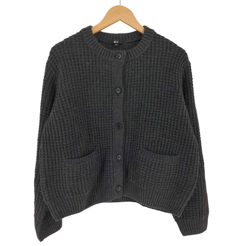 ユニクロシー UNIQLO:C 25AW ワッフルニット クルーネック カーディガン レディース XXL