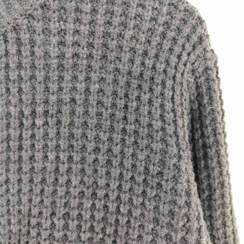 ユニクロシー UNIQLO:C 25AW ワッフルニット クルーネック カーディガン レディース XXL