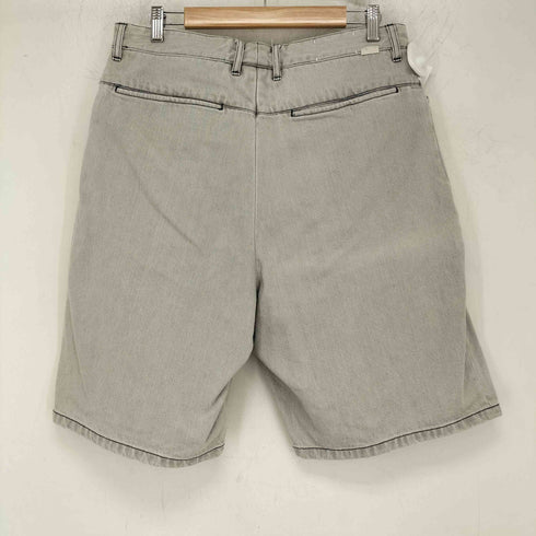 ファーラー FARAH Two-tuck Wide Shorts Denim ツータック ワイドデニムショーツ メンズ US:34-35