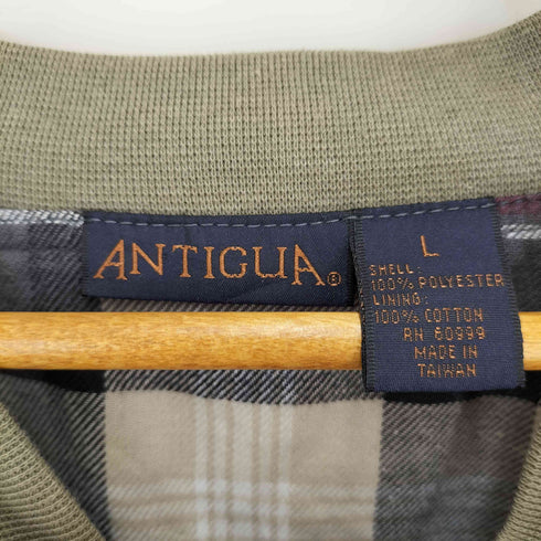 90-00S ANTIGUA 台湾製 クルーネック プルオーバー メンズ import:L