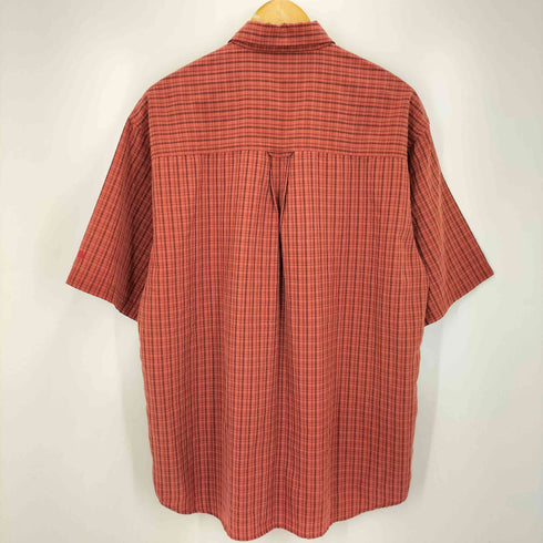 コロンビアスポーツウェア Columbia Sportswear チェック ボタンダウン 半袖 シャツ メンズ import:L