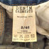 Denim Garments レタリングプリント バギーデニムパンツ メンズ JPN:S