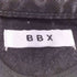 BBX ダメージ加工 ブラック バギーデニムパンツ メンズ JPN:M