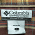 コロンビア Columbia インド製 コットン チェック ネル シャツ メンズ import:L