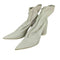 エムエムシックスメゾンマルジェラ MM6 Maison Margiela フロントジップ ポインテッド ヒールブーツ レディース 40