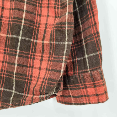 ジョージ GEORGE チェック ボタンダウン シャツ メンズ import:XL
