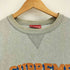 シュプリーム Supreme 90S アメリカ製 エンブロイダリ―ロゴ スウェット メンズ L
