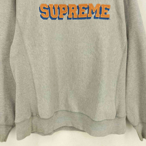 シュプリーム Supreme 90S アメリカ製 エンブロイダリ―ロゴ スウェット メンズ L