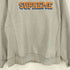 シュプリーム Supreme 90S アメリカ製 エンブロイダリ―ロゴ スウェット メンズ L