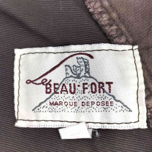 Le BEAU-FORT ル ビューフォート フランス製 細畝 コーデュロイ パンツ メンズ 02