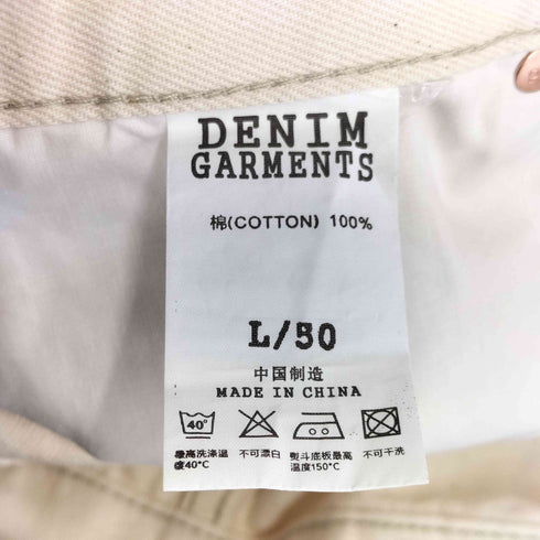 Denim Garments 落書き ペイン度加工 ワイドパンツ メンズ JPN:L