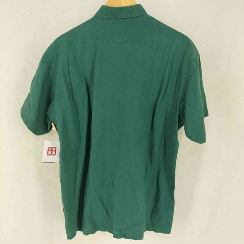 ジュンメン JUN MEN 90s リネン レギュラカラー 半袖 シャツ メンズ M