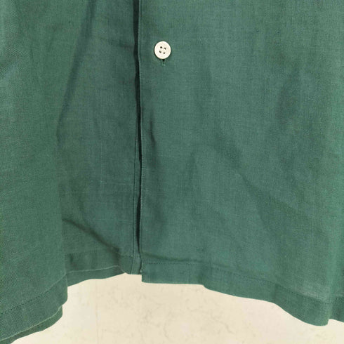 ジュンメン JUN MEN 90s リネン レギュラカラー 半袖 シャツ メンズ M