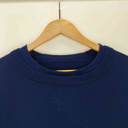 コムデギャルソンオム COMME des GARCONS HOMME 90s AD1996 田中オム レイヤード デザイン ウール ニット ロールアップ メンズ