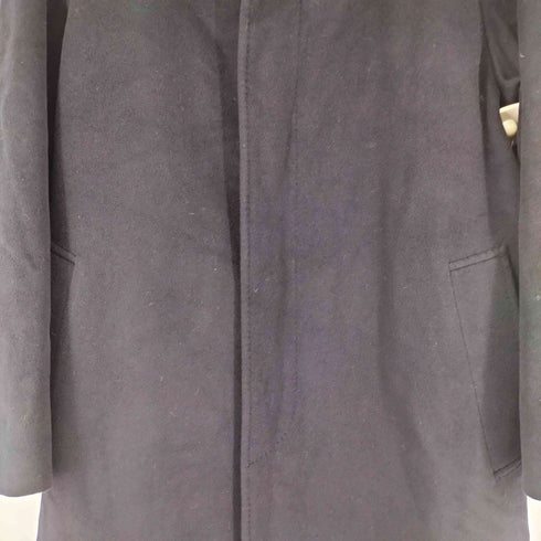 サンヨー SANYO pure cashmere カシミヤ100% 比翼ステンカラーコート メンズ 165