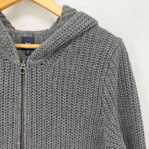 ギャップ Gap ジップアップ ニットパーカー レディース S
