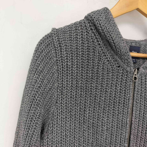 ギャップ Gap ジップアップ ニットパーカー レディース S