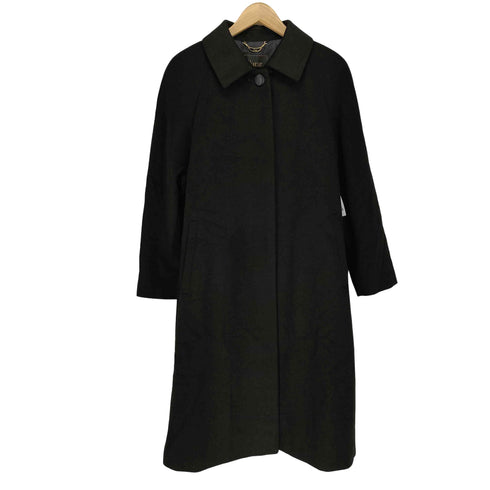 サンヨー SANYO Carat pure cashmere カシミヤ100% 比翼ステンカラーコート レディース JPN:7号