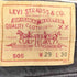 リーバイス Levis 90S USA製 ボタン裏刻印650 505 RELAXED FIT レギュラーストレート デニム パンツ メンズ W29L30