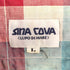 シナコバ SINA COVA 90s-00s シワ加工 オープンカラー 半袖 チェック シャツ メンズ L