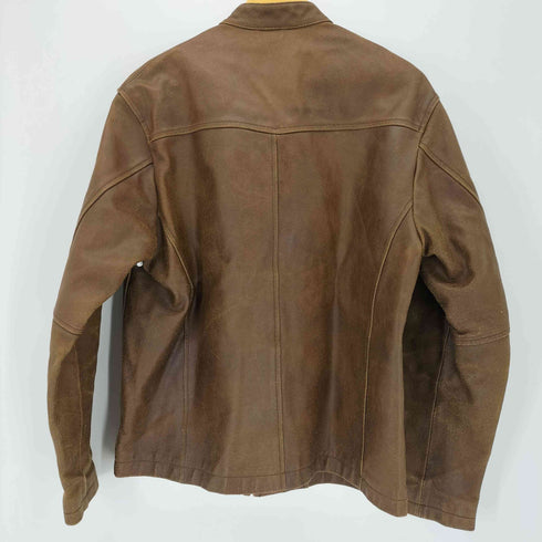 カールヘルム Karl Helmut カウレザーシングルライダースジャケット メンズ JPN:L