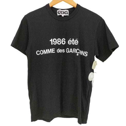 シーディージーコムデギャルソン CDG COMME des GARCONS AD2025 1986 ete ロゴプリント 半袖 Tシャツ メンズ JPN:S