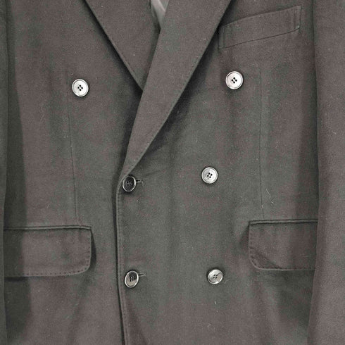 rizzare uomo カシミヤ100 ダブル チェスターコート メンズ 48