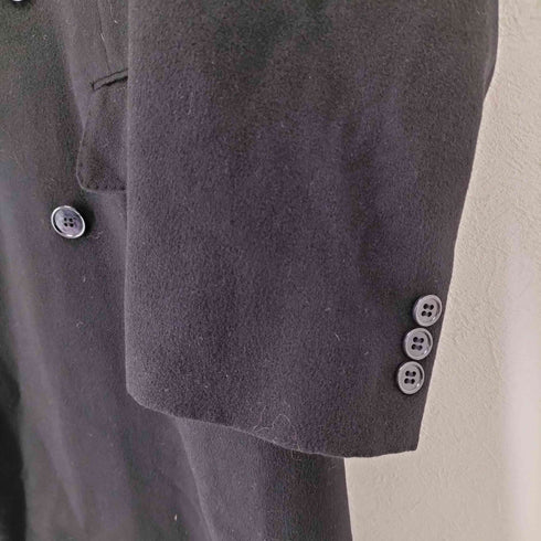 rizzare uomo カシミヤ100 ダブル チェスターコート メンズ 48