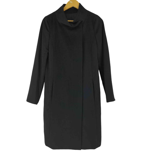 ギャバジンケーティー Gabardine K.T cashmere カシミヤ100% 比翼スタンドカラーコート レディース JPN:11号