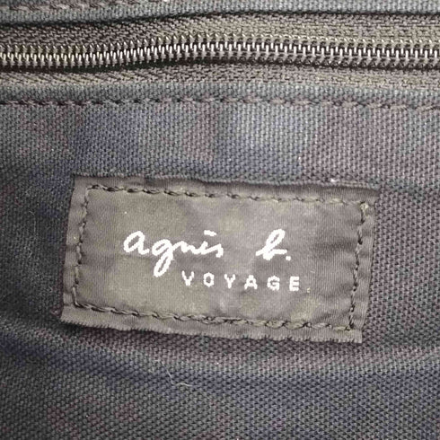 アニエスベーボヤージュ agnes b. VOYAGE 装飾 レザー ショルダーバッグ レディース