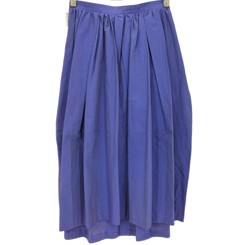 トゥモローランドコレクション TOMORROWLAND collection 24SS コットンシルクシャンブレー バレルスイングスカート レディース JPN:36