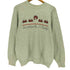 フルーツオブザルーム FRUIT OF THE LOOM 80S USA製 クラブ プリント クルーネック スウェット メンズ import:L