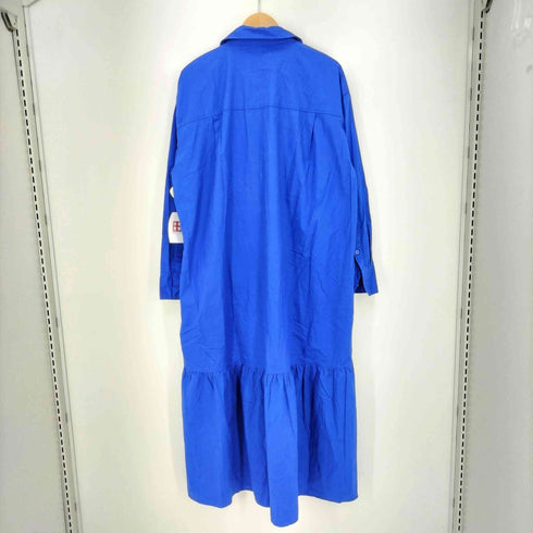 ザラ ZARA ポプリンシャツワンピース レディース import:L