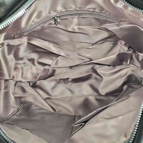 フェイクレザー ジップギミック 2WAY ショルダーバッグ レディース