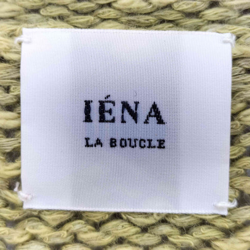 イエナラブークル IENA LA BOUCLE コットン リネン ナイロン プルオーバーニット レディース
