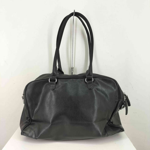 フェイクレザー ミニボストン バッグ 2WAY ショルダー レディース