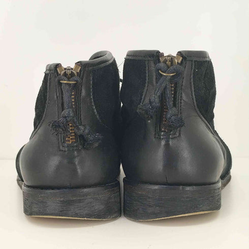 スビ KSUBI バックジップ スエード チャッカブーツ darkwear メンズ 42