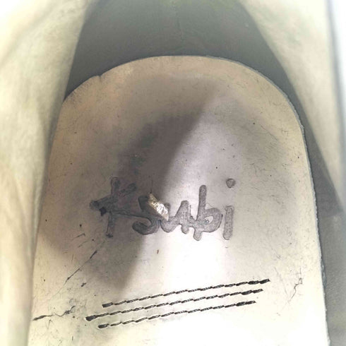 スビ KSUBI バックジップ スエード チャッカブーツ darkwear メンズ 42
