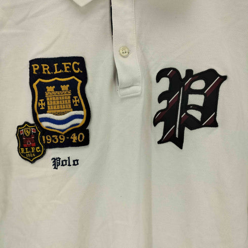 ポロラルフローレン POLO RALPH LAUREN エンブレム刺繍 CUSTOM SLIM FIT 半袖ポロシャツ メンズ import:M