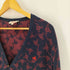 ヴィヴィアンウエストウッドレッドレーベル Vivienne Westwood RED LABEL CHOICE オーブ刺繍 総柄Vネックカーディガン レディース JPN:3