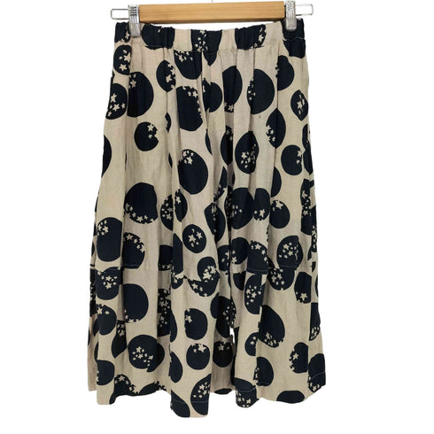 コムデギャルソンコムデギャルソン COMME des GARCONS COMME des GARCONS 15ss リネン ドットスター プリントスカート レディース JPN:XS
