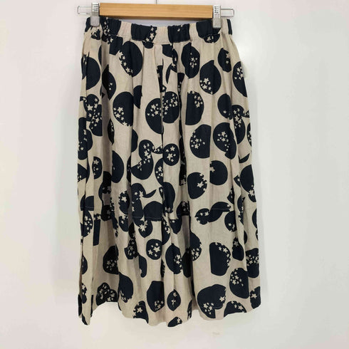 コムデギャルソンコムデギャルソン COMME des GARCONS COMME des GARCONS 15ss リネン ドットスター プリントスカート レディース JPN:XS