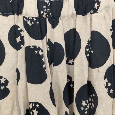 コムデギャルソンコムデギャルソン COMME des GARCONS COMME des GARCONS 15ss リネン ドットスター プリントスカート レディース JPN:XS