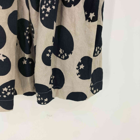 コムデギャルソンコムデギャルソン COMME des GARCONS COMME des GARCONS 15ss リネン ドットスター プリントスカート レディース JPN:XS