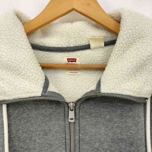 リーバイス Levis 裏ボア フルジップ スウェットパーカー メンズ import:L