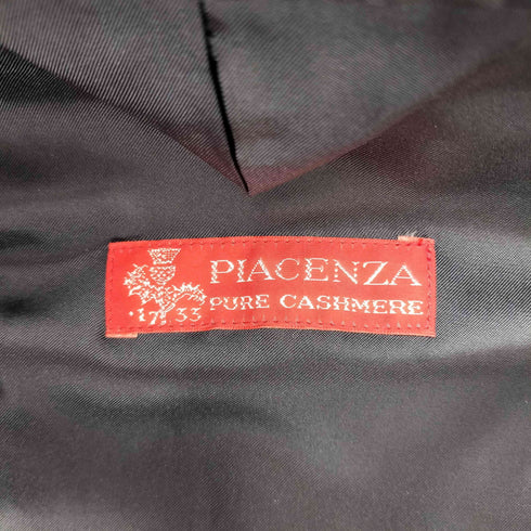 ピアチェンツァ PIACENZA pure cashmere カシミヤ100% ダブルテーラードジャケット メンズ 98AB6