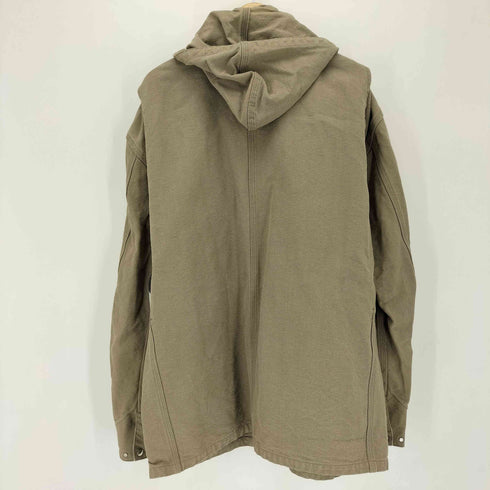 ents. エンツ シルクダックフーデッドカバーオール メンズ 4