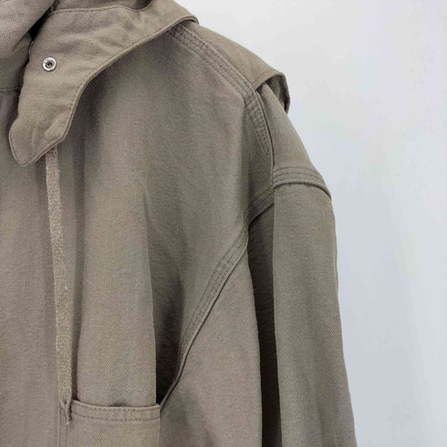 ents. エンツ シルクダックフーデッドカバーオール メンズ 4