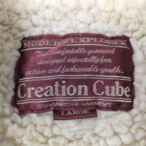 Creation Cube カウスエード ランチコート メンズ JPN:L