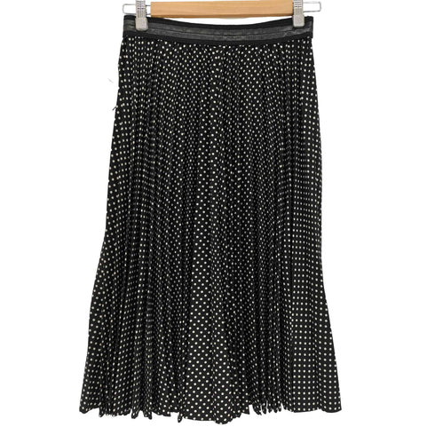 コーチ COACH Micro Dot Pleated Skirt マイクロ ドット プリーツ スカート レディース 0